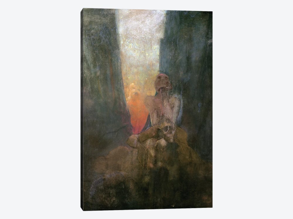 The Abyss, 1899  by Alphonse Mucha 1-piece Art Print