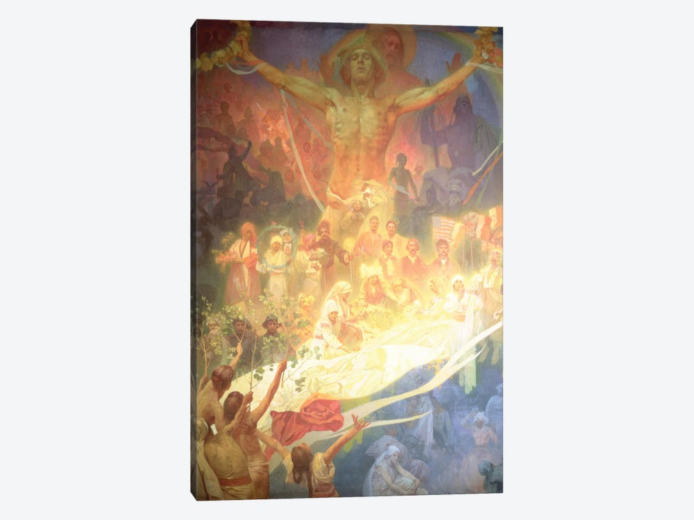 The Apotheosis of the Slavs, from the 'Slav Epic', 1926  1-piece Canvas Art