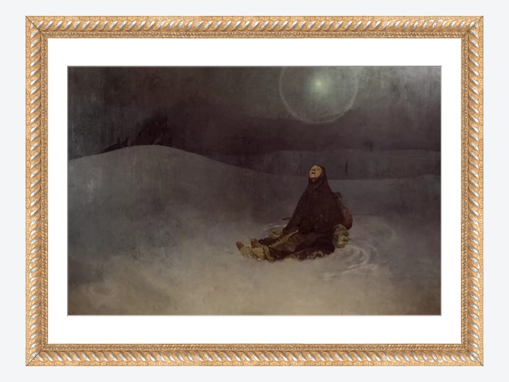Woman in the Wilderness - Browse Works - Gallery - Mucha Foundation