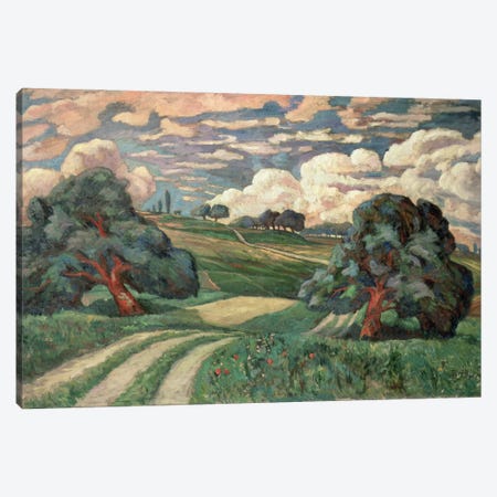 Fauve Landscape Canvas Print #BMN897} by Carl-Edvard Diriks Canvas Wall Art