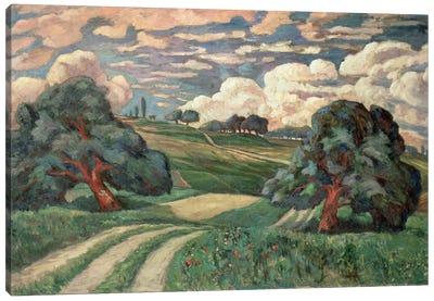 Fauve Landscape Canvas Art Print