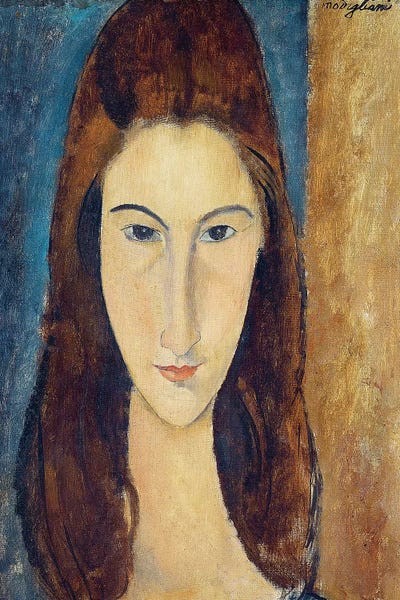 Amedeo Modigliani: Jeanne Hebuterne, 1917-18  by Amedeo Modigliani