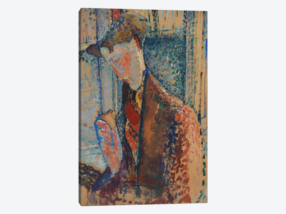 Reverie , 1914  by Amedeo Modigliani 1-piece Canvas Art