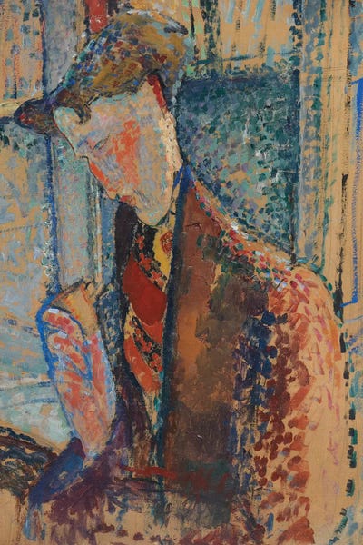 Amedeo Modigliani: Reverie , 1914  by Amedeo Modigliani