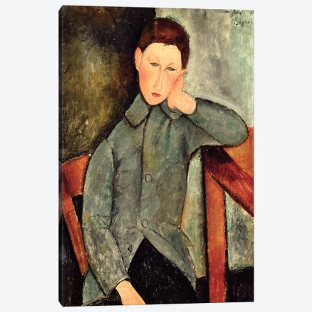 The Boy, 1919  Canvas Print #BMN9020} by Amedeo Modigliani Art Print