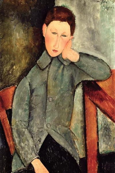 Amedeo Modigliani: The Boy, 1919  by Amedeo Modigliani