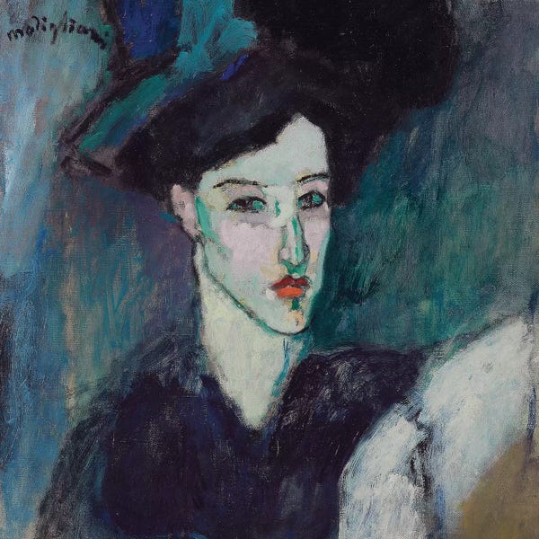 Amedeo Modigliani: The Jewess, c.1907-1908  by Amedeo Modigliani