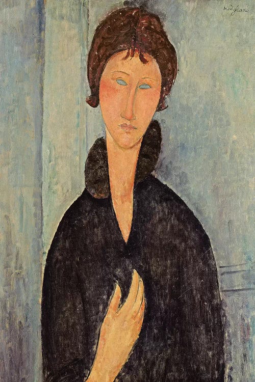 Woman with Blue Eyes, c.1918 