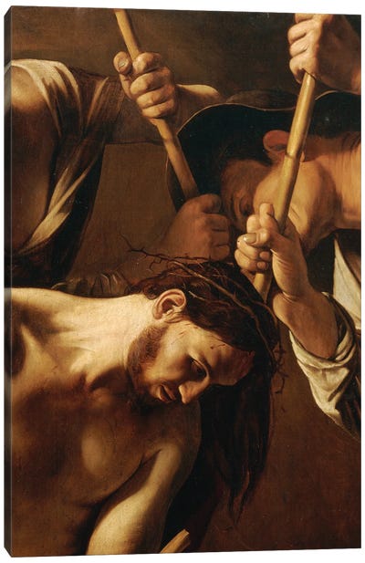 The Crowning with Thorns, c.1603 Canvas Art Print