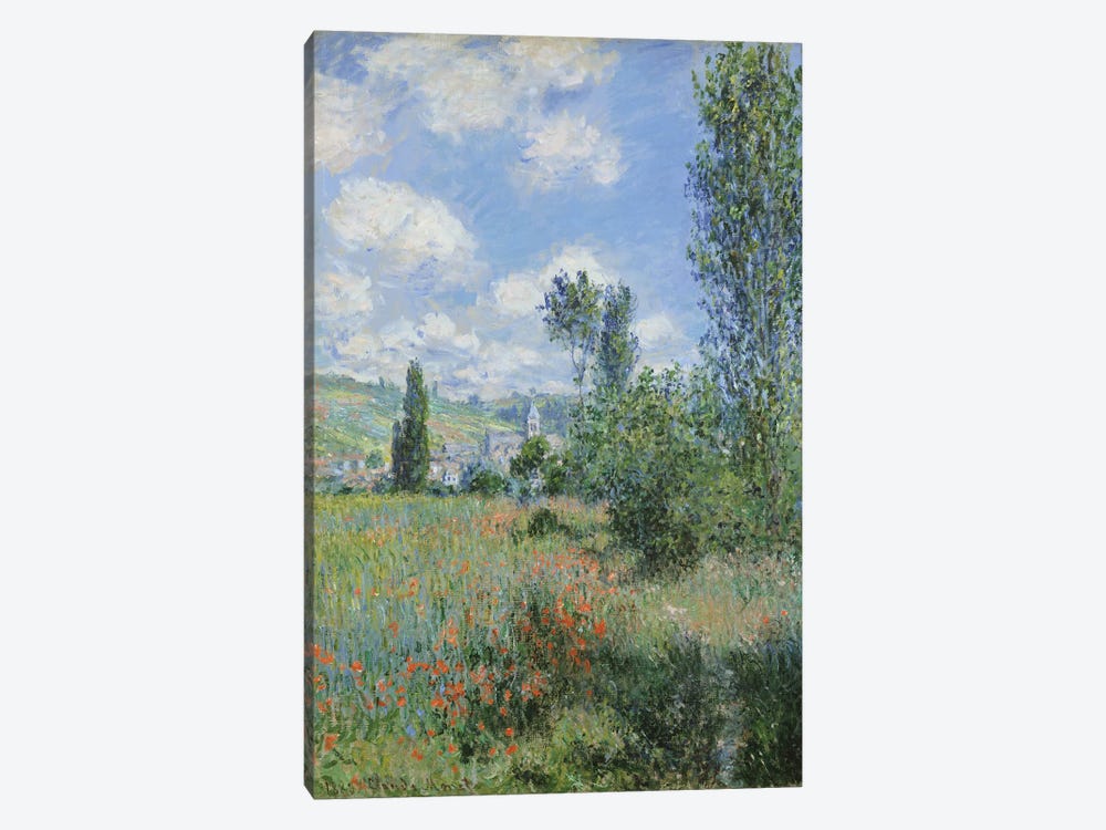 View of Vetheuil, 1880 by Claude Monet 1-piece Art Print