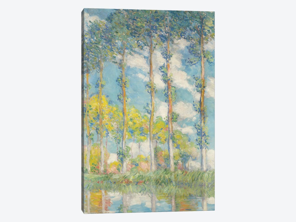 The Poplars; Les Peupliers, 1891 by Claude Monet 1-piece Art Print