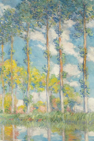 Impressionism: The Poplars; Les Peupliers, 1891 by Claude Monet
