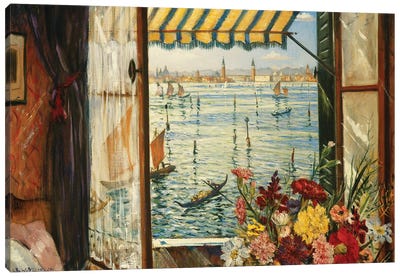 From a Venetian Window, 1934 Canvas Art Print