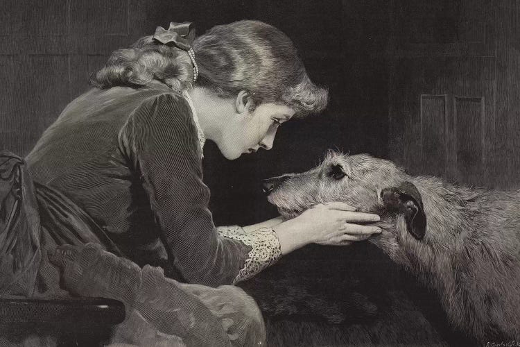 Faithful and True by Charles Burton Barber wall art