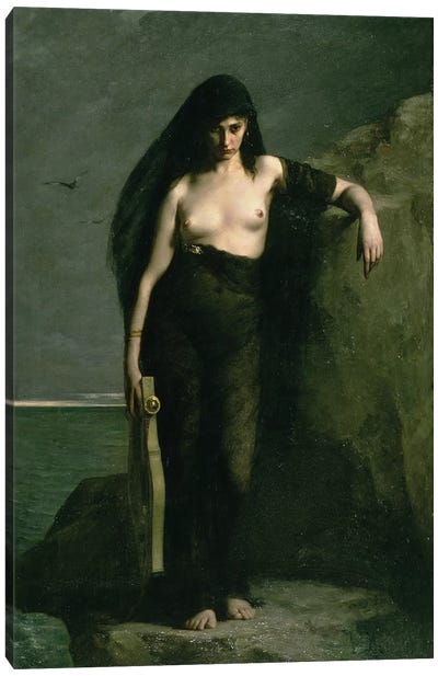 Sappho, 1877 Canvas Art Print