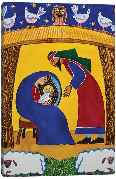 The Nativity Canvas Art Print