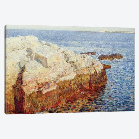 Cliff Rock, Appledore, 1903 Canvas Print #BMN9177} by Childe Frederick Hassam Canvas Wall Art