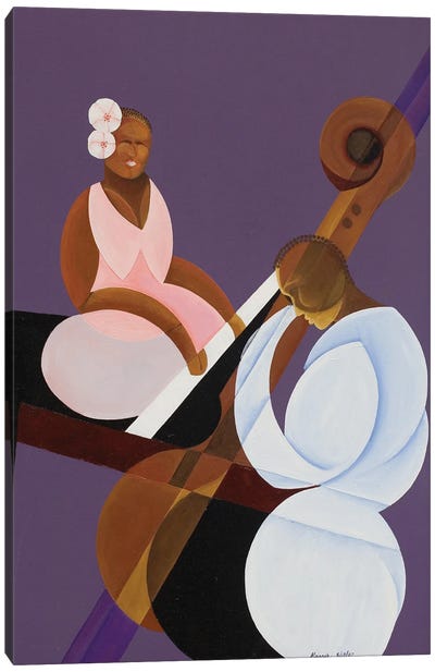 Lavender Jazz, 2007 Canvas Art Print