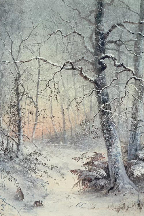 Winter Breakfast by Joseph Farquharson wall art