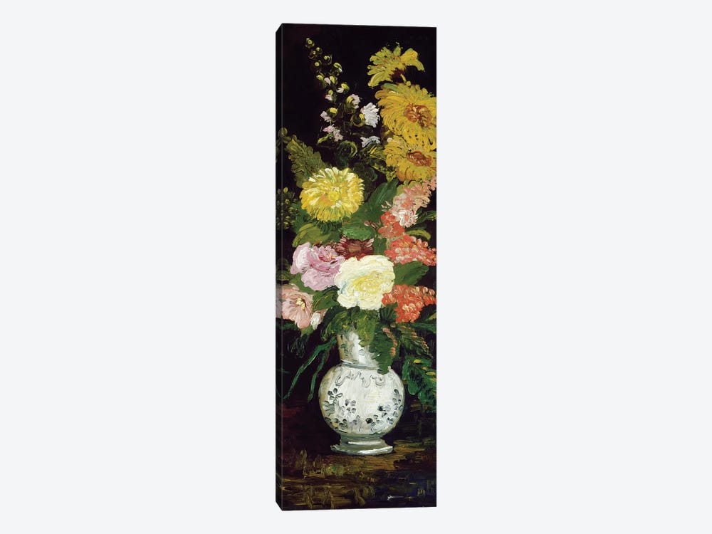 Vase of Flowers, 1886 by Vincent van Gogh 1-piece Canvas Art Print
