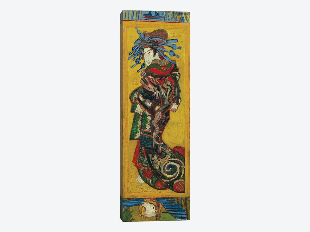 Japonaiserie: Courtesan or Oiran , Paris, 1887 by Vincent van Gogh 1-piece Art Print