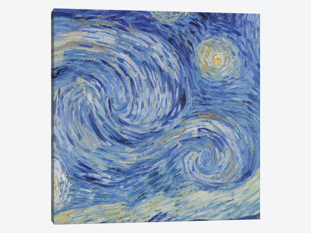 The Starry Night, June 1889 by Vincent van Gogh 1-piece Canvas Print