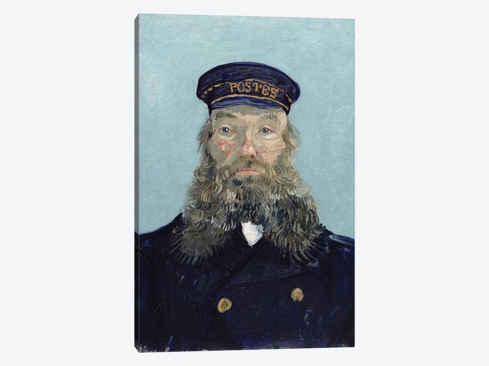 Portrait of Postman Roulin, 1888 by Vincent van Gogh 1-piece Canvas Art Print