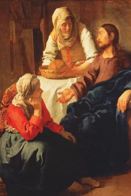 Christ In The House Of Martha And Mary