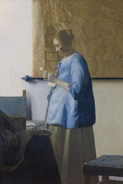 Woman Reading a Letter, c.1662-63