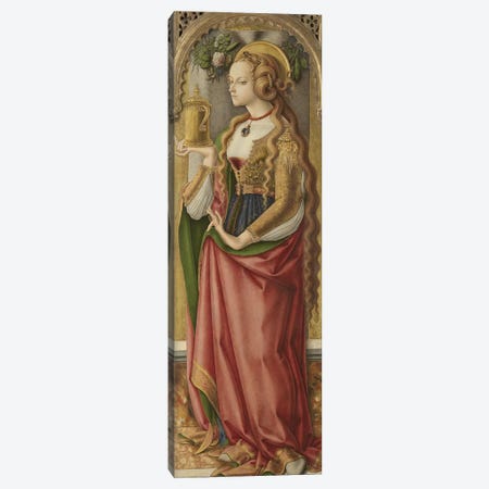 Mary Magdalene, c.1480 Canvas Print #BMN9244} by Carlo Crivelli Canvas Art