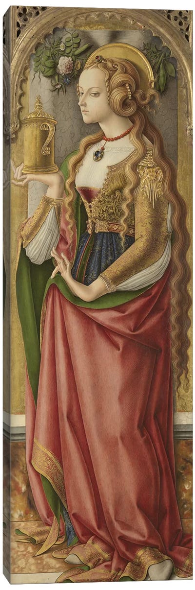 Mary Magdalene, c.1480 Canvas Art Print