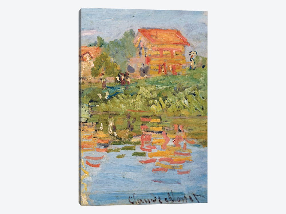 Regattas at Argenteuil, c.1872 by Claude Monet 1-piece Canvas Art Print