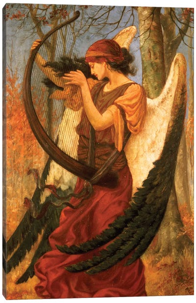Titania's Awakening, 1896 Canvas Art Print - Angel Art