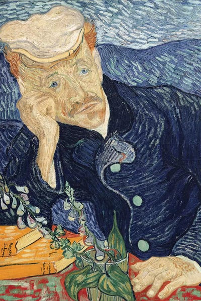 All Things Van Gogh: Portrait of Dr Paul Gachet, 1890 by Vincent van Gogh
