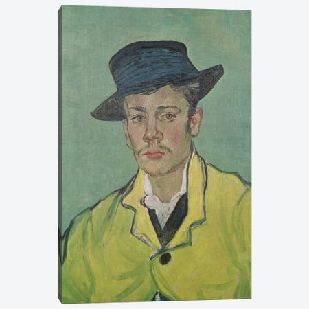Portrait of Armand Roulin, 1888 Canvas Print #BMN9278} by Vincent van Gogh Canvas Artwork