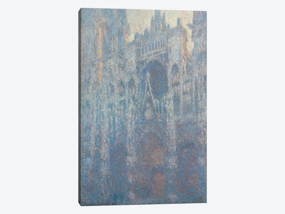 The Portal of Rouen Cathedral in Morning Light, 1894 by Claude Monet 1-piece Art Print