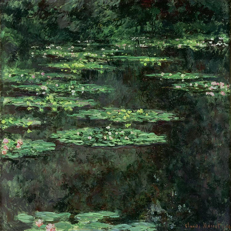 Waterlilies, 1904  by Claude Monet wall art