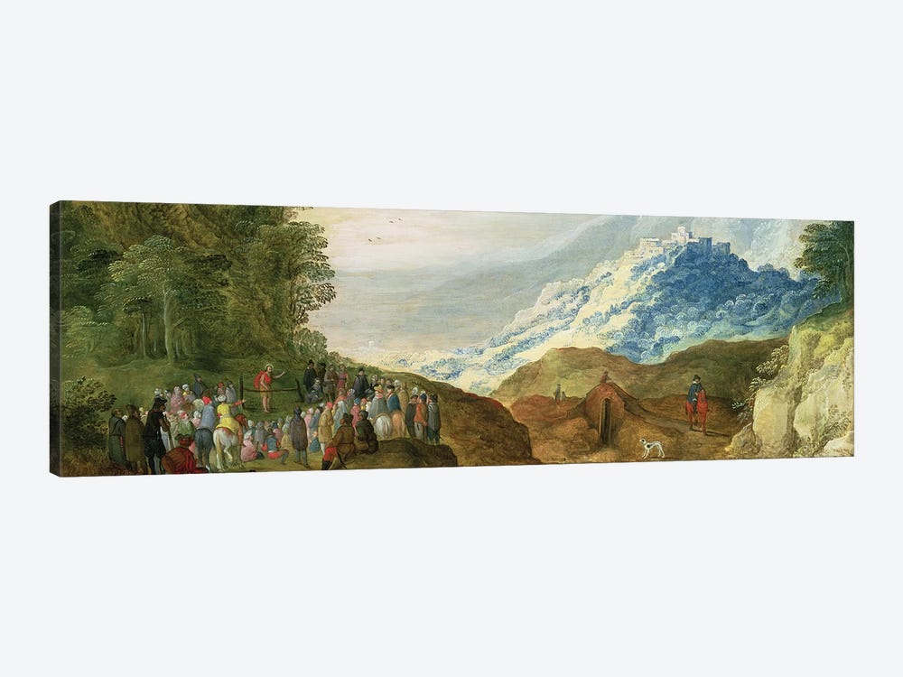 The Sermon on the Mount  by Joss de Momper 1-piece Canvas Art