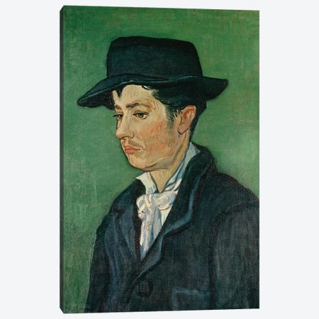 Portrait of Armand Roulin, 1888 Canvas Print #BMN9300} by Vincent van Gogh Canvas Wall Art