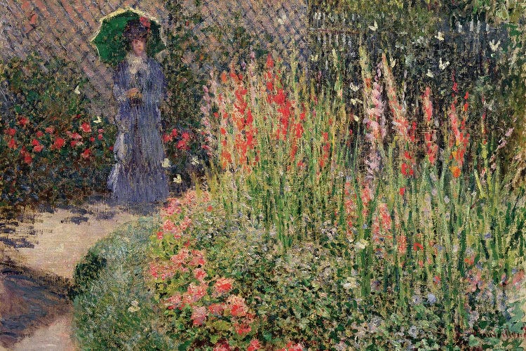 Rounded Flower Bed , 1876