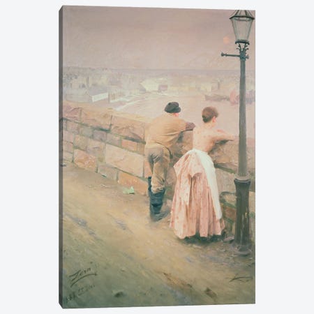 Fisherman, St. Ives, 1888 Canvas Print #BMN938} by Anders Leonard Zorn Canvas Art