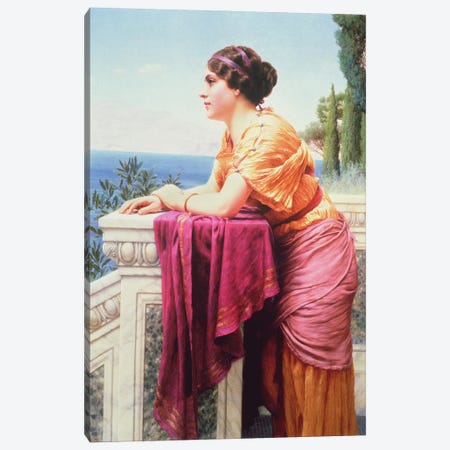 The Belvedere Canvas Print #BMN941} by John William Godward Canvas Art Print