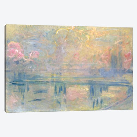 Charing Cross Bridge, c.1900 Canvas Print #BMN9423} by Claude Monet Art Print
