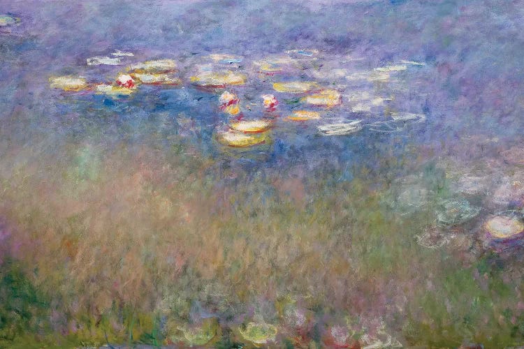 Water Lilies  c.1915-26 by Claude Monet wall art
