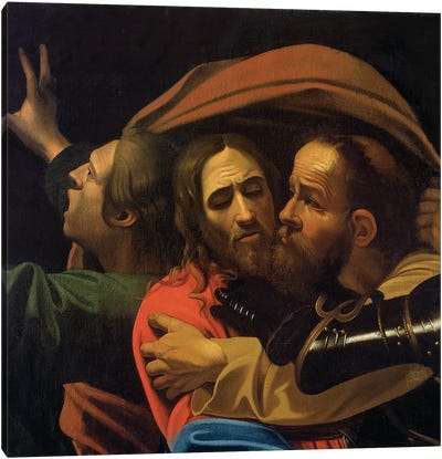 The Taking of Christ Canvas Art Print
