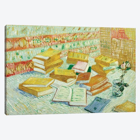 The Parisian Novels , 1887 Canvas Print #BMN9448} by Vincent van Gogh Canvas Print