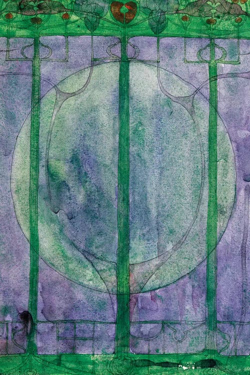 The Tree of Personal Effort by Charles Rennie Mackintosh wall art
