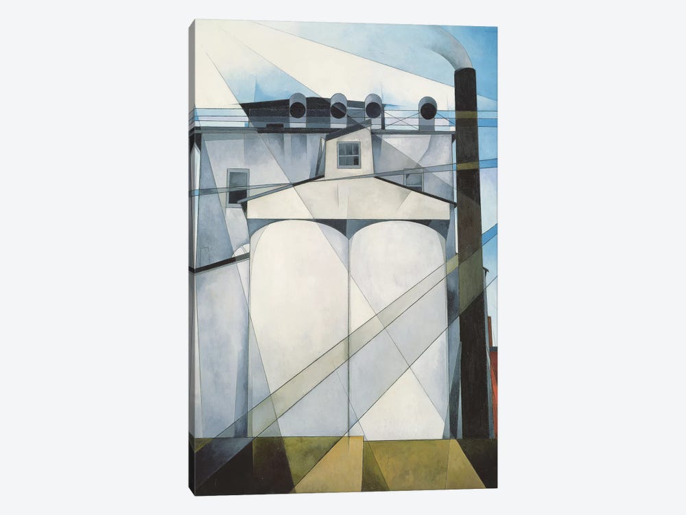 My Egypt, 1927 by Charles Demuth 1-piece Canvas Wall Art