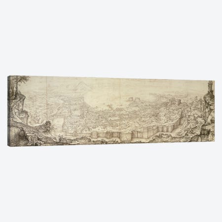 View Of Naples, 1582 Canvas Print #BMN9493} by Jan van Stinemolen Canvas Art