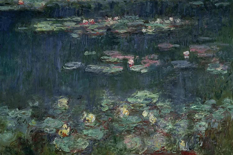 Waterlilies: Green Reflections, 1914-18 